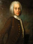 Oil painting of Anders Celsius. Painting by Olof Arenius
